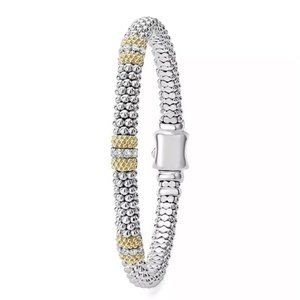 Lagos Diamond Lux Three Station Bracelet